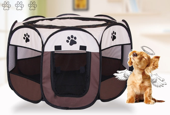 Yorkie Foldable Mesh Playpen