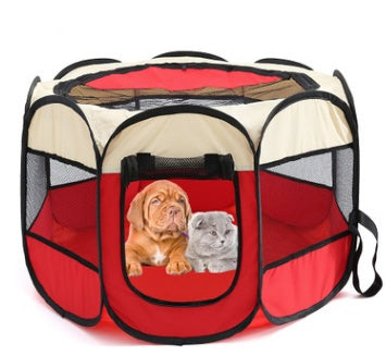 Yorkie Foldable Mesh Playpen