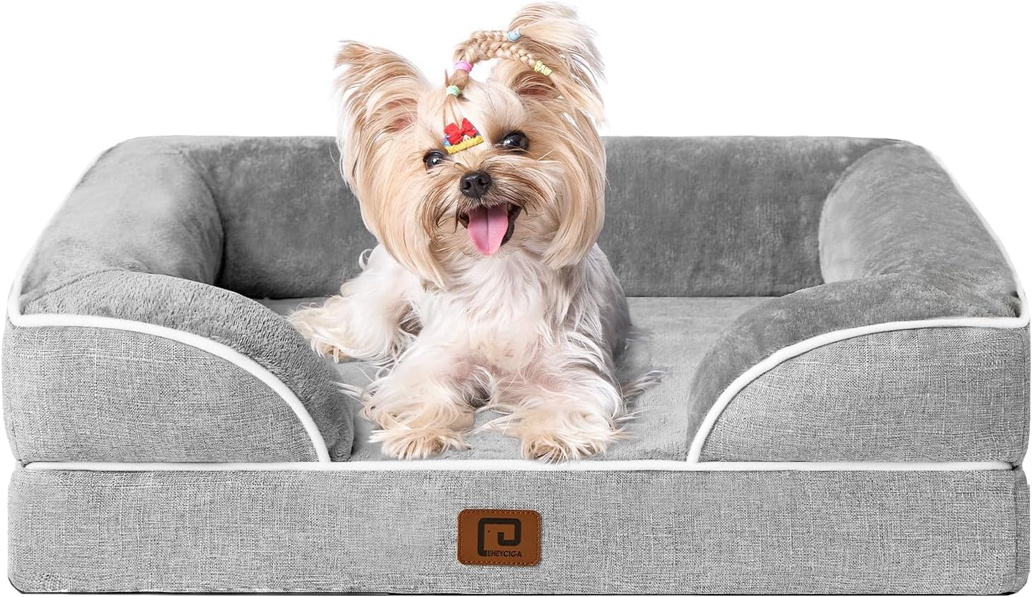 Orthopedic Memory Foam Dog Sofa Bed