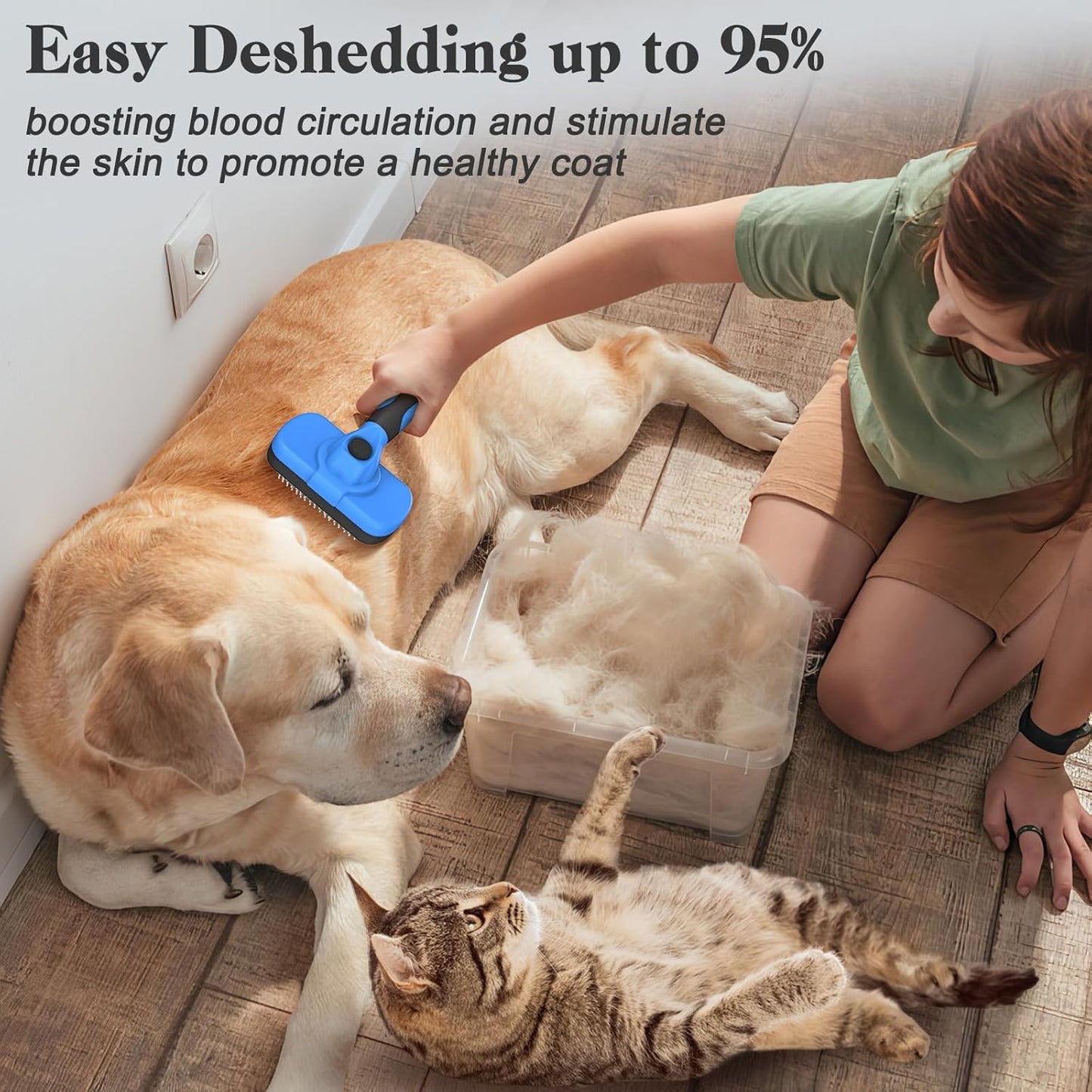 Self Cleaning Yorkie Grooming Brush