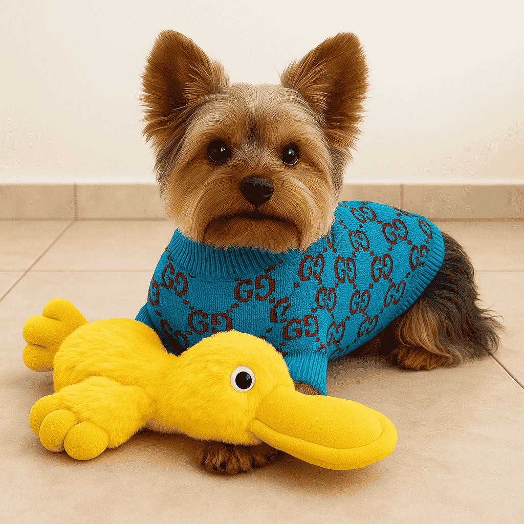 Luxury Knit Yorkie Sweater
