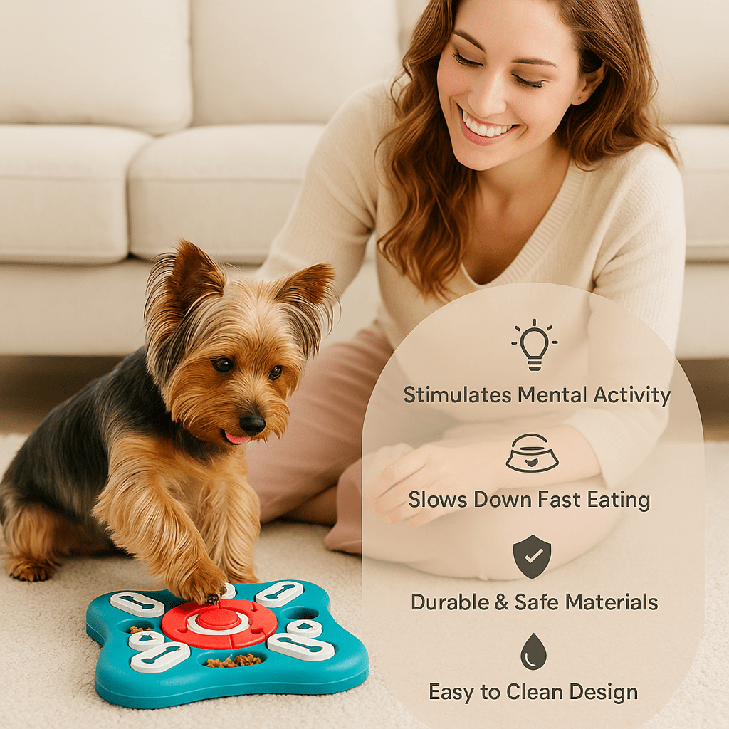 Yorkie Interactive Puzzle Feeder
