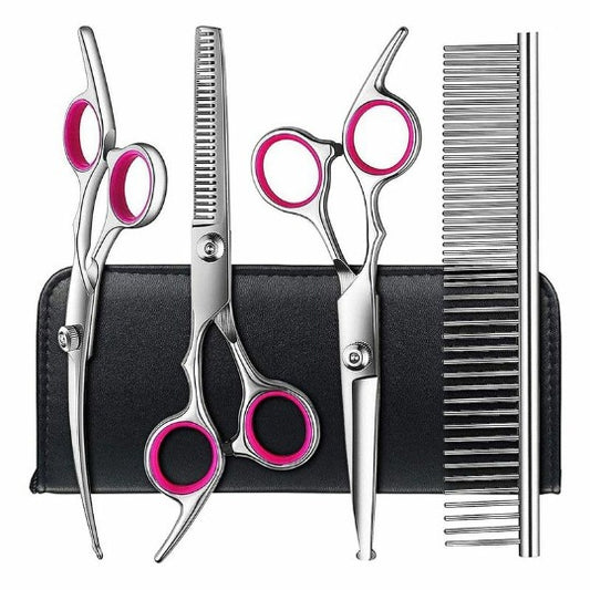 Professional Dog Grooming Scissors Set