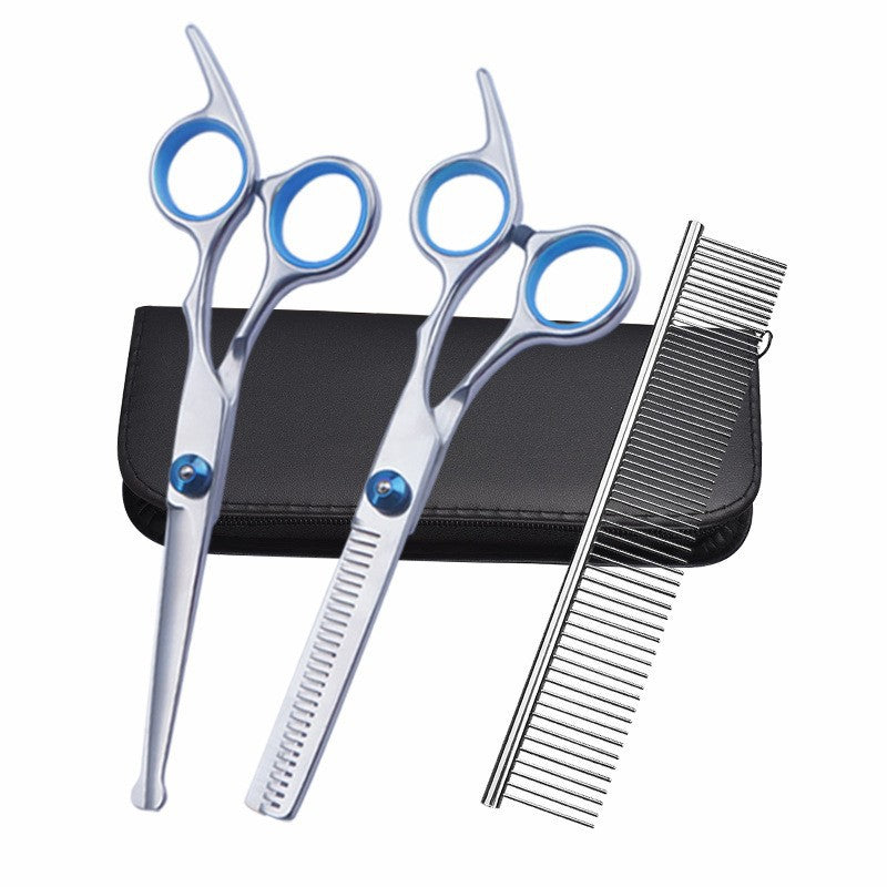Professional Dog Grooming Scissors Set