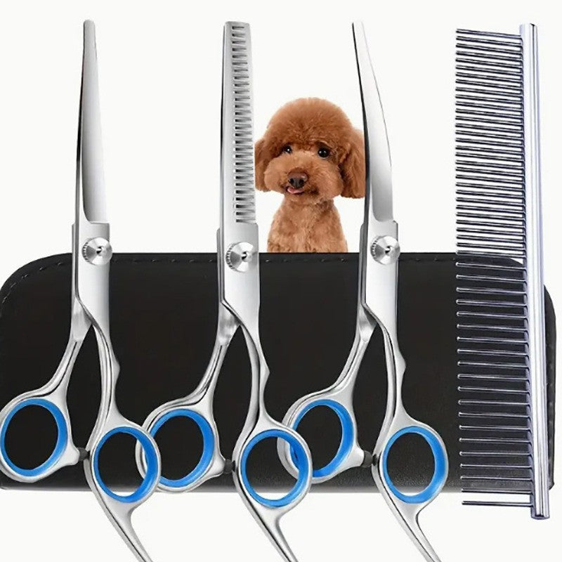 Professional Dog Grooming Scissors Set