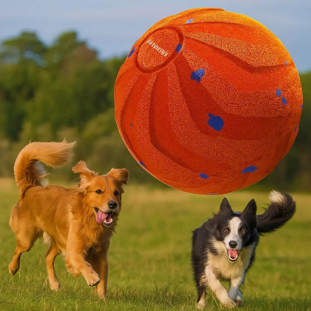 Self Bouncing Dog Smart Toy Ball