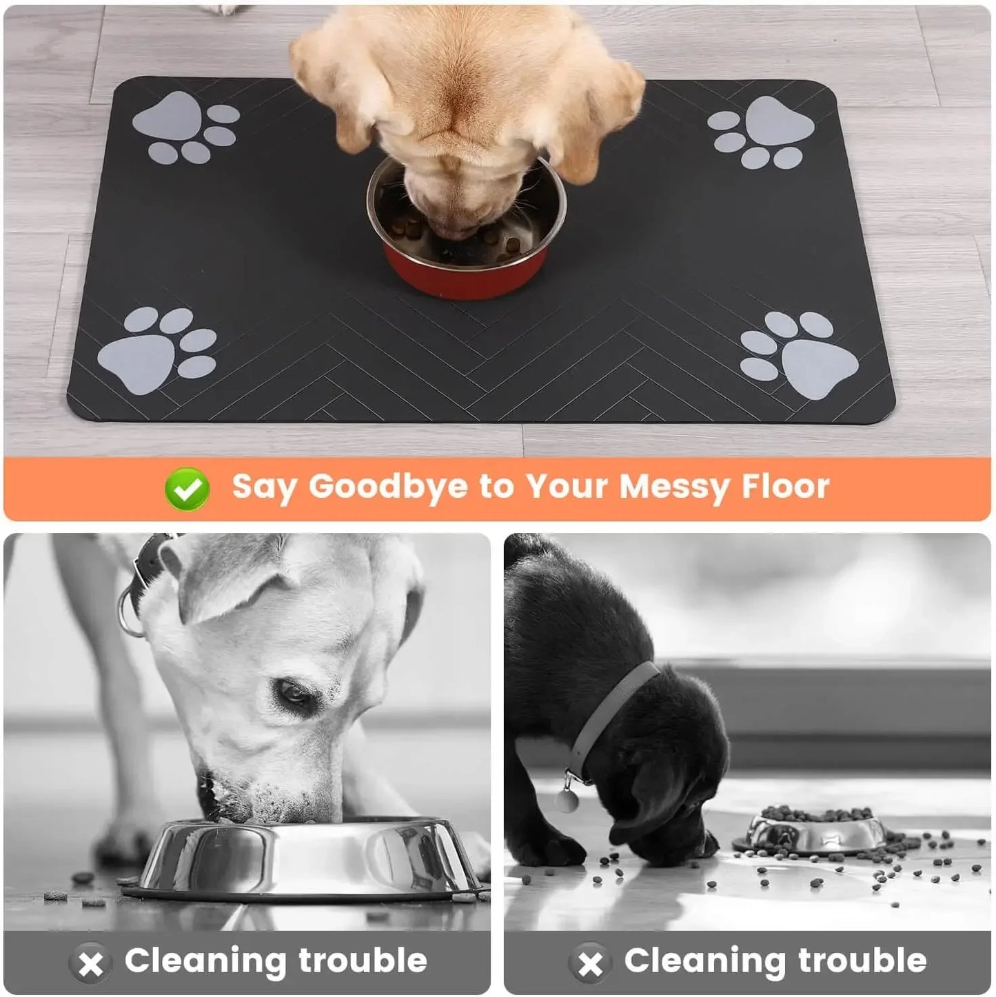 Anti Slip Waterproof Dog Bowl Ma