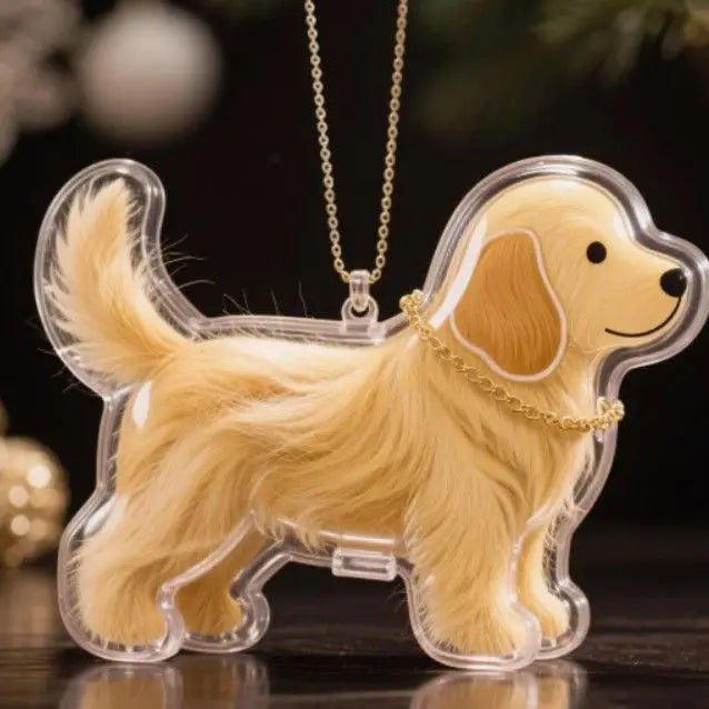 Pet Hair Storage Keychain