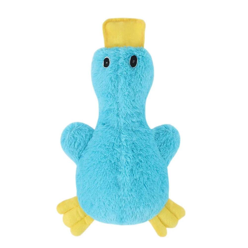Yorkies Clubs Plush Duck Crinkle Toy
