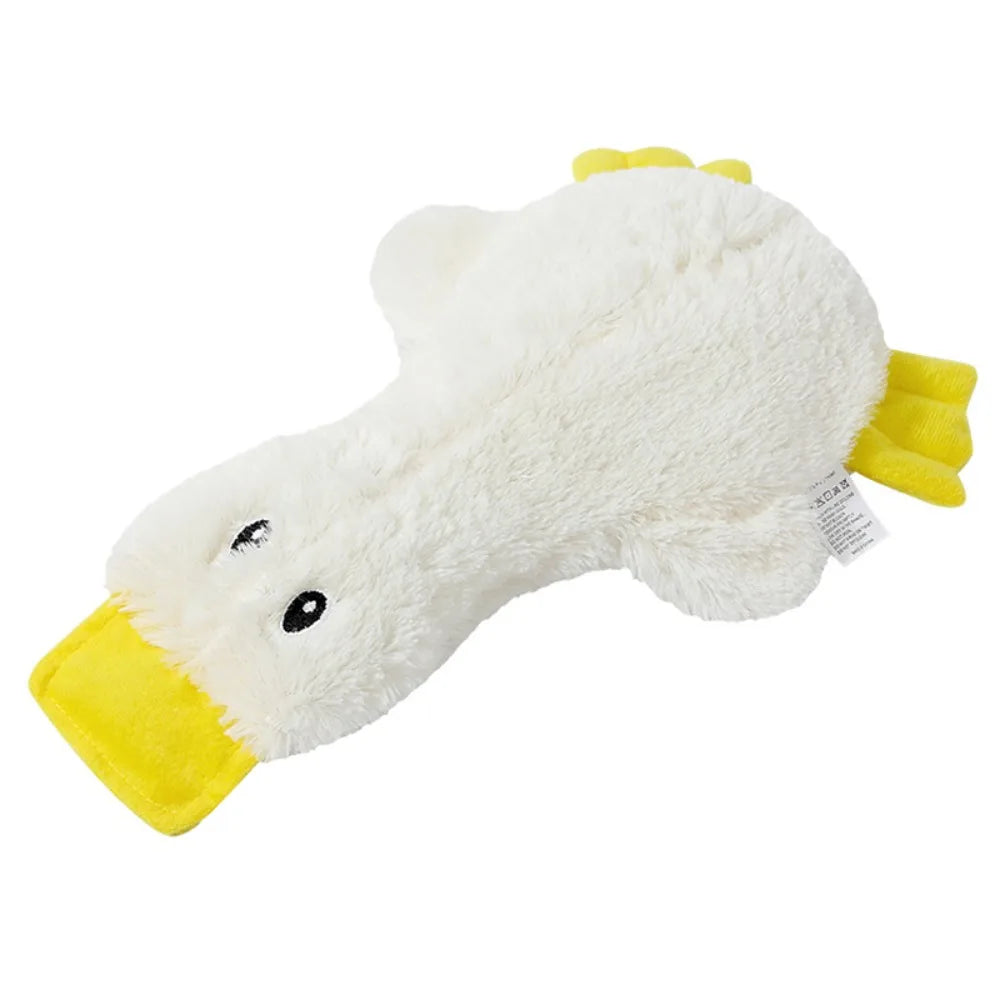 Yorkies Clubs Plush Duck Crinkle Toy