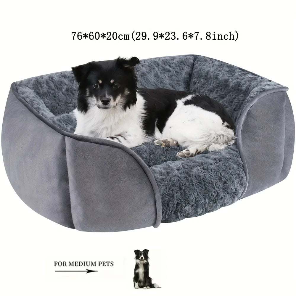 Ultra Cozy Rectangular Dog Bed