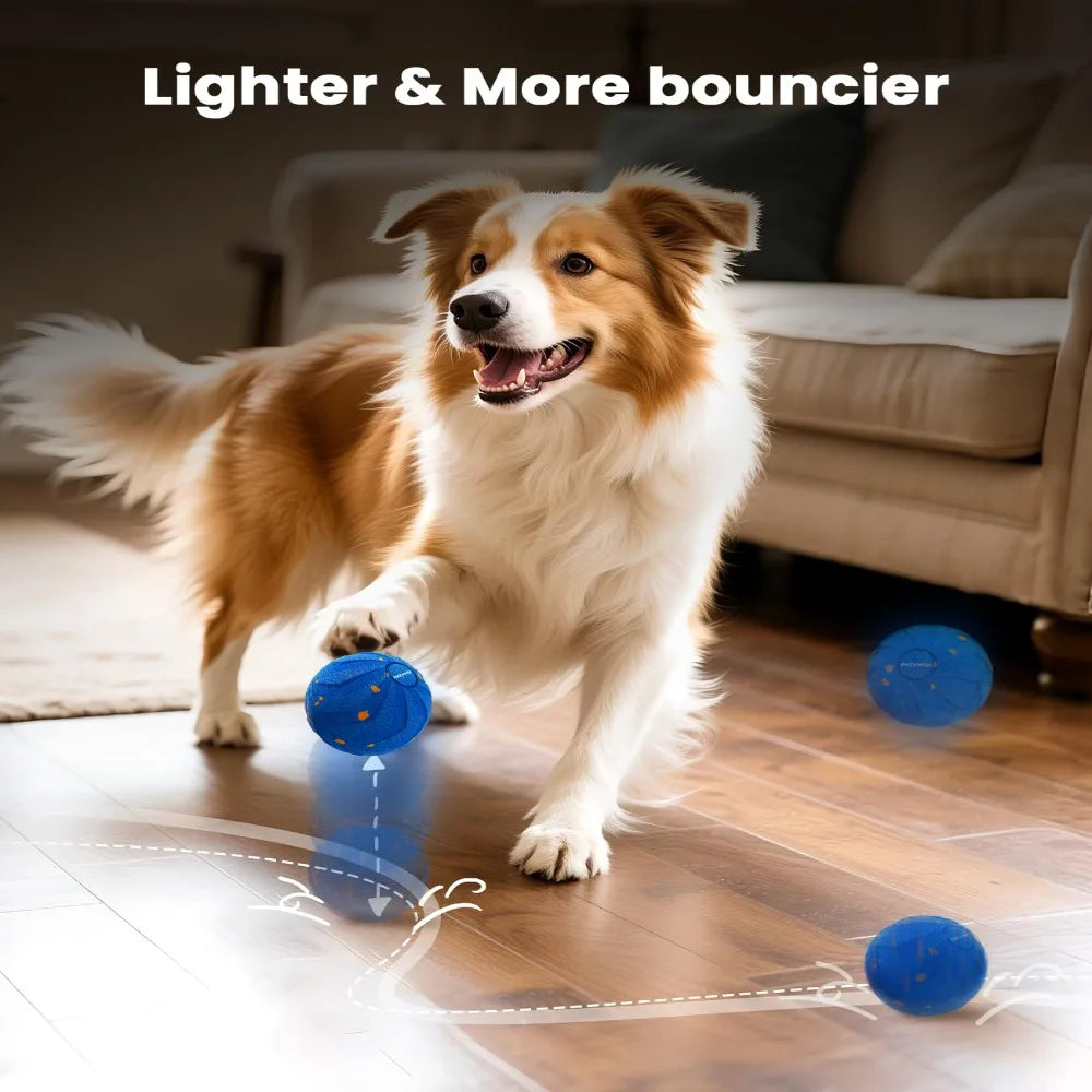 Self Bouncing Dog Smart Toy Ball