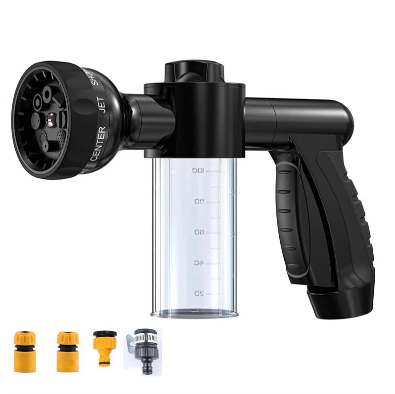 8 in 1 Dog Bath Hose Nozzle