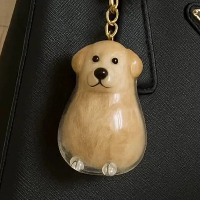 Pet Hair Storage Keychain
