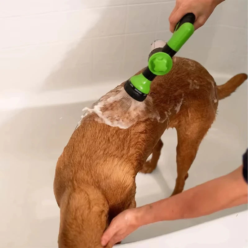8 in 1 Dog Bath Hose Nozzle