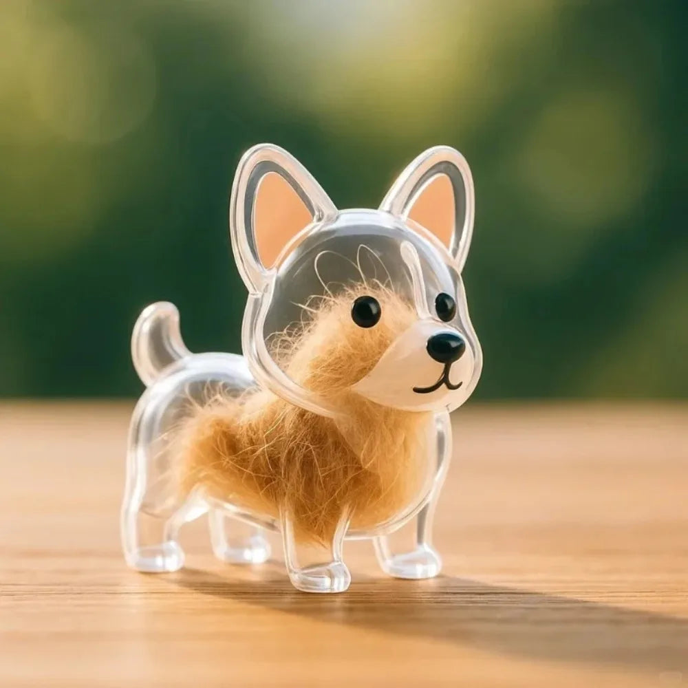 Pet Hair Storage Keychain