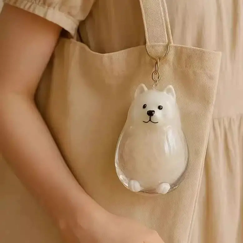 Pet Hair Storage Keychain