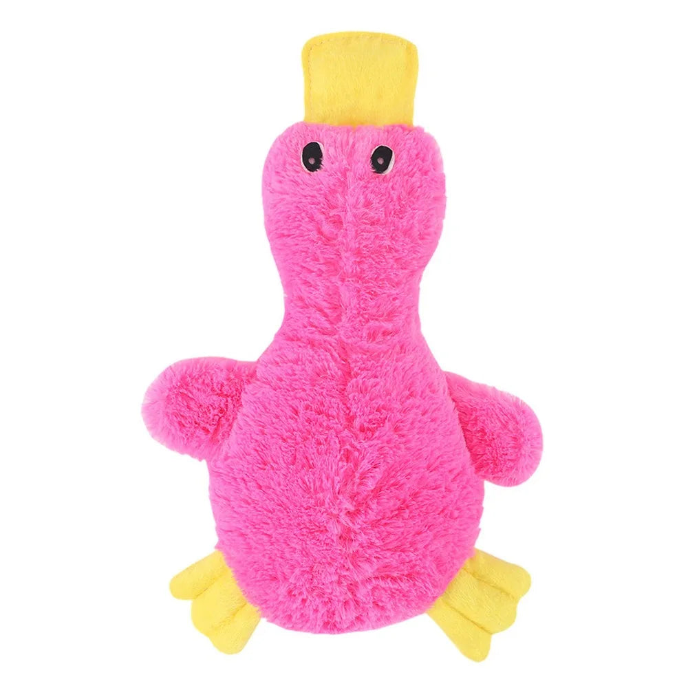 Yorkies Clubs Plush Duck Crinkle Toy