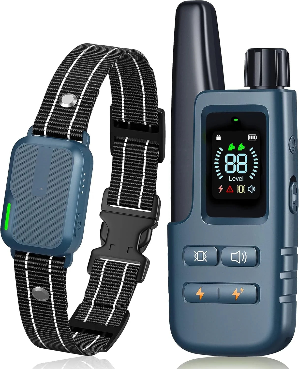 Remote Dog Training Collar with Beep Vibration Shock Mode