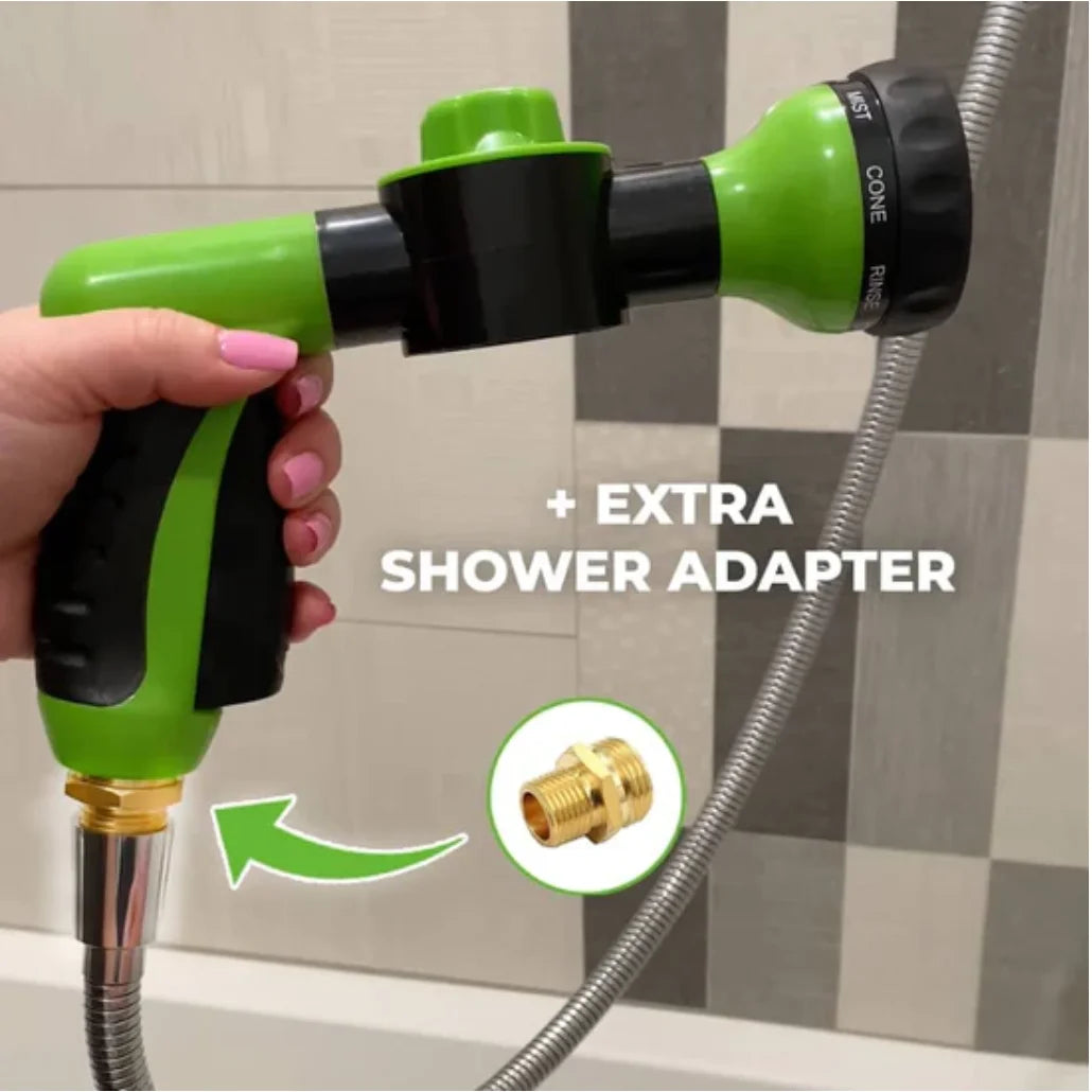 8 in 1 Dog Bath Hose Nozzle