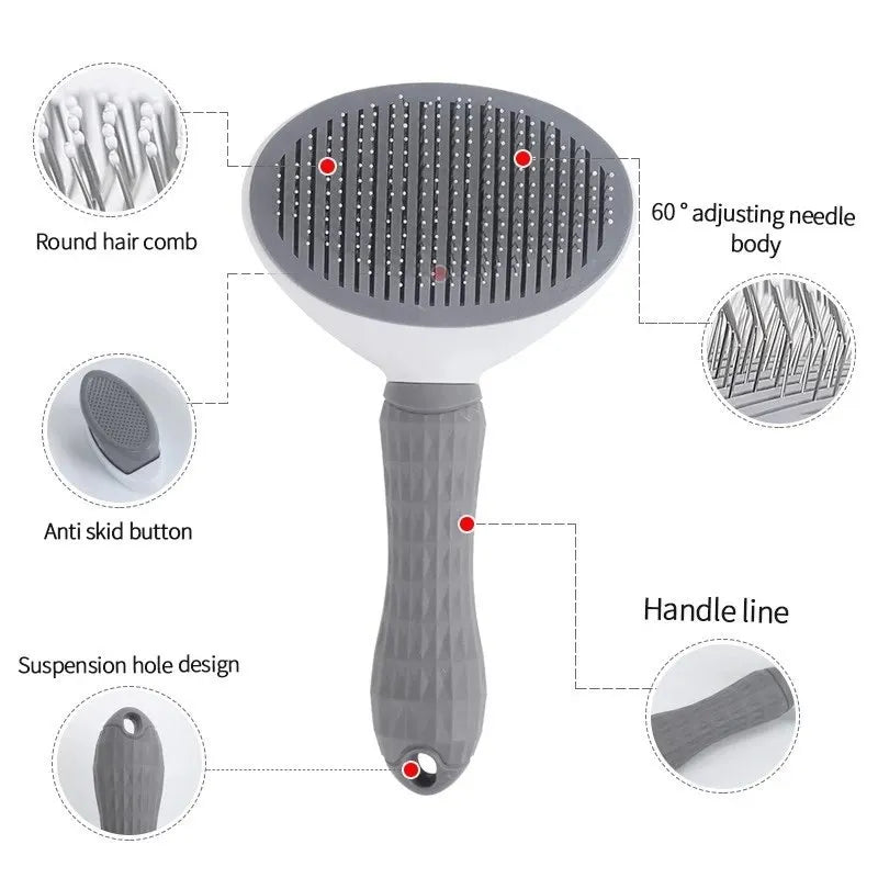 Self Cleaning Grooming Brush