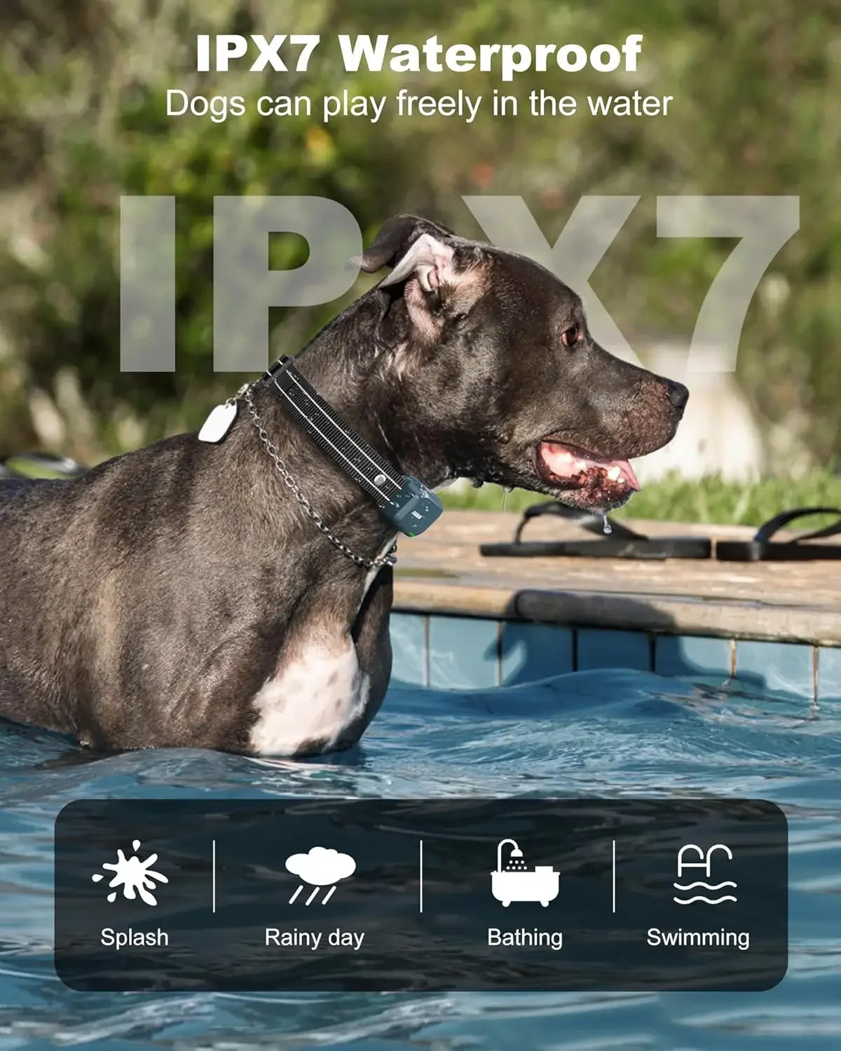 Remote Dog Training Collar with Beep Vibration Shock Mode