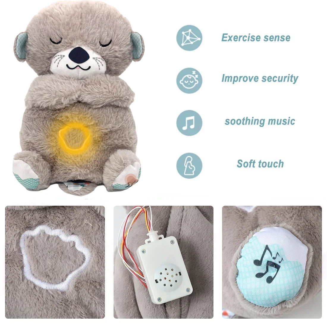 Pet Calming Otter Plush Toy