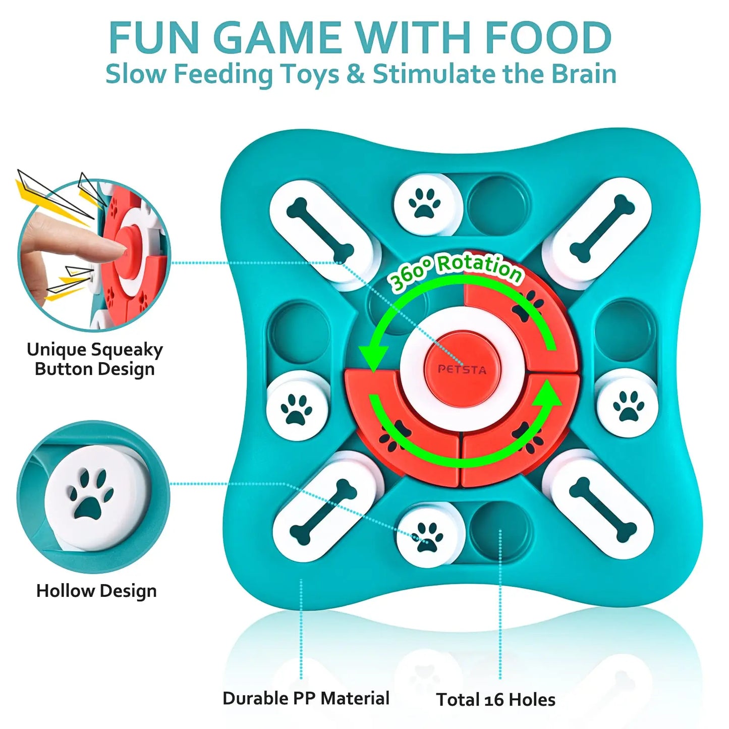 Yorkie Interactive Puzzle Feeder
