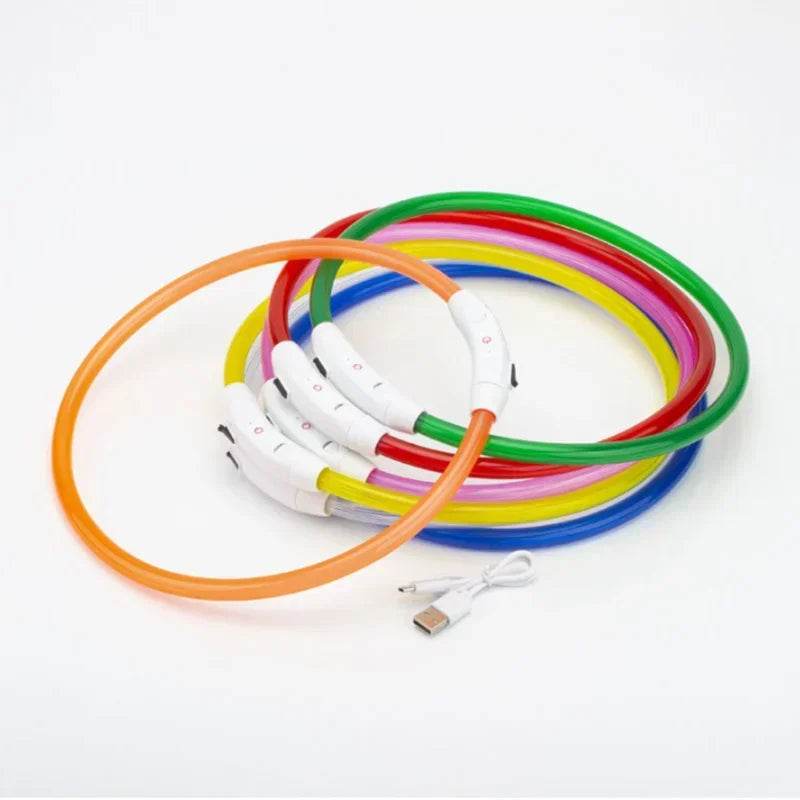 Rechargeable LED Dog Collar