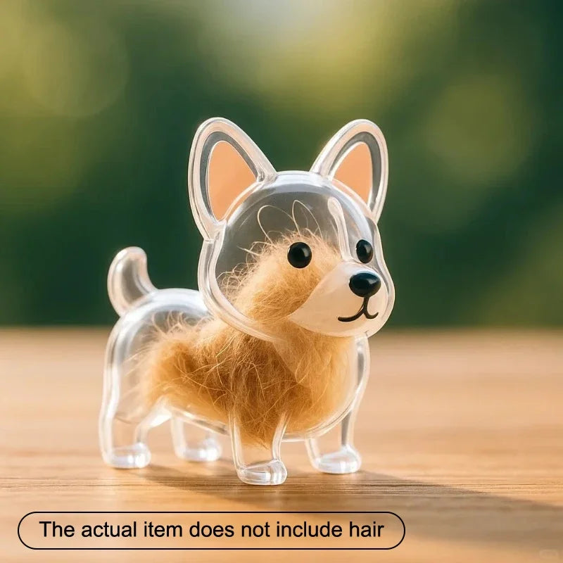 Pet Hair Storage Keychain
