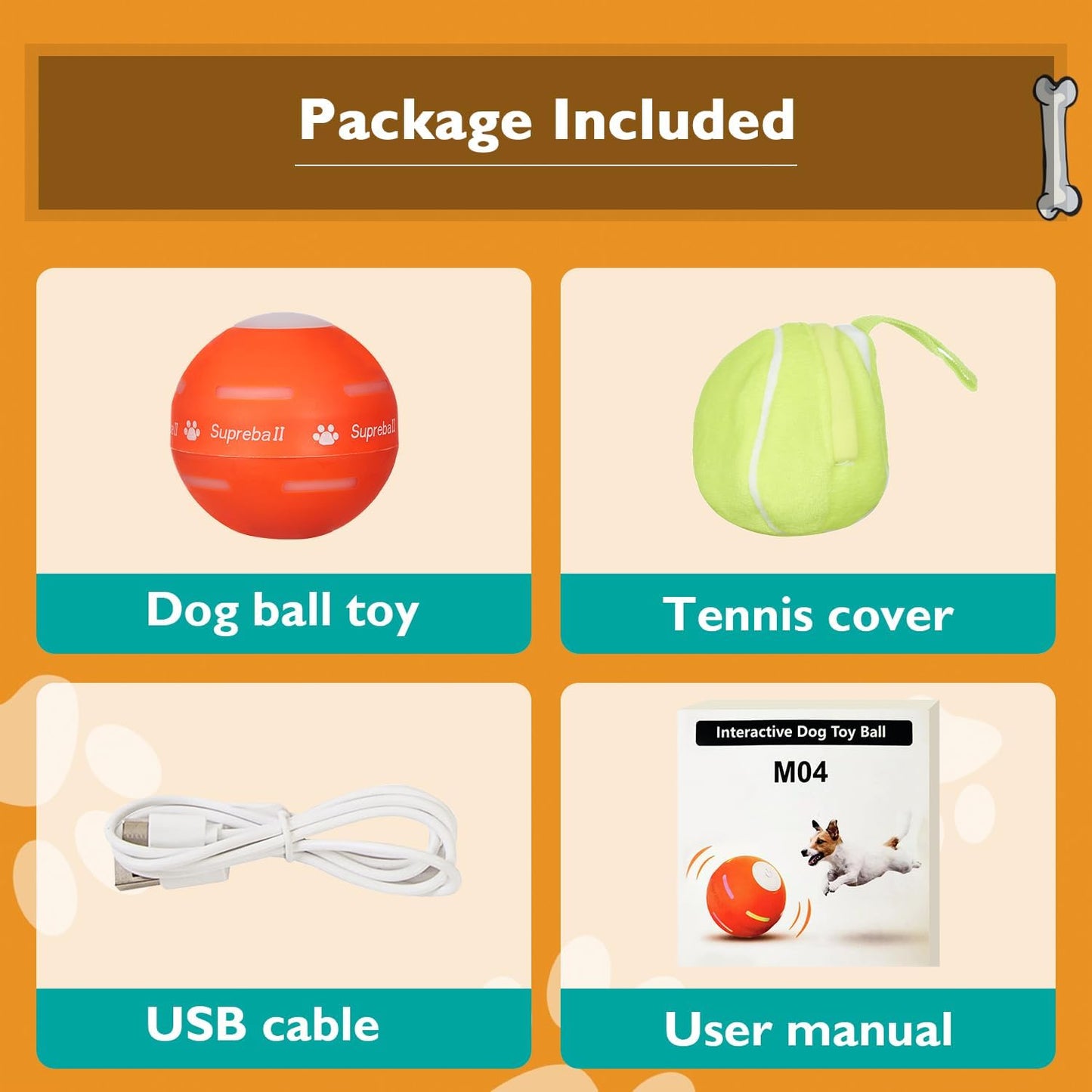 Dog Motion Activated Ball