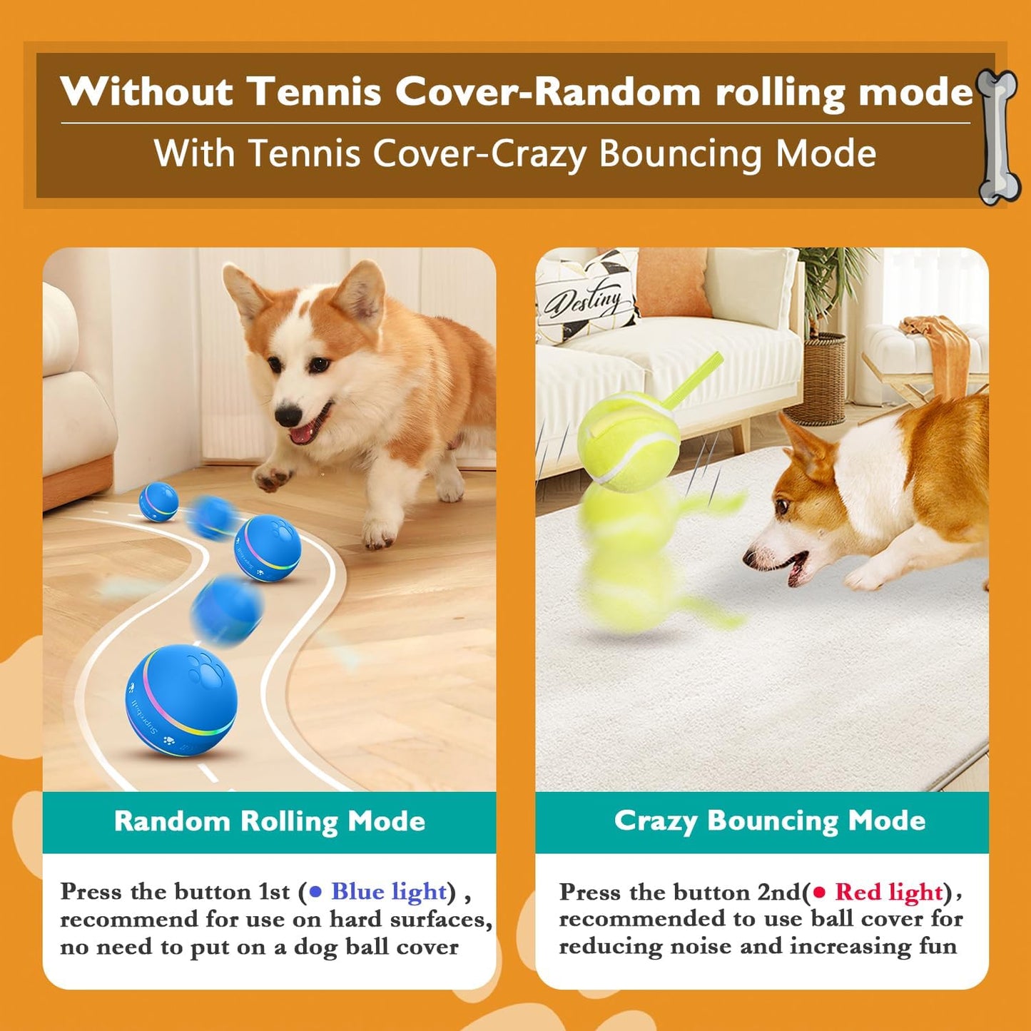 Dog Motion Activated Ball