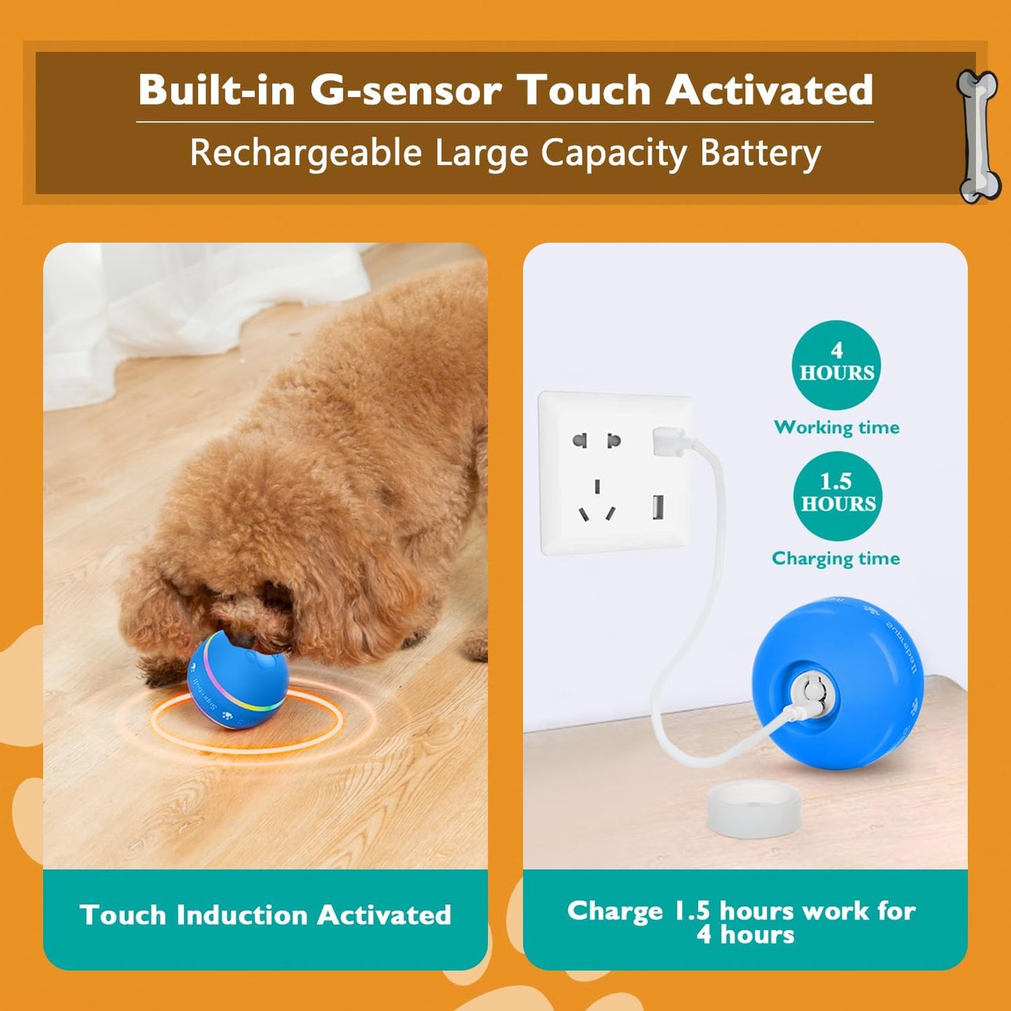 Dog Motion Activated Ball