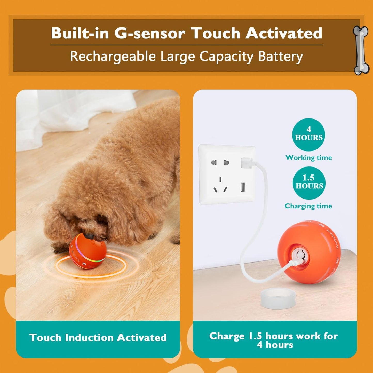 Dog Motion Activated Ball