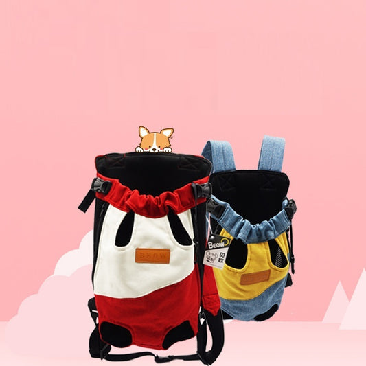 Canvas Yorkie Carrier Backpack