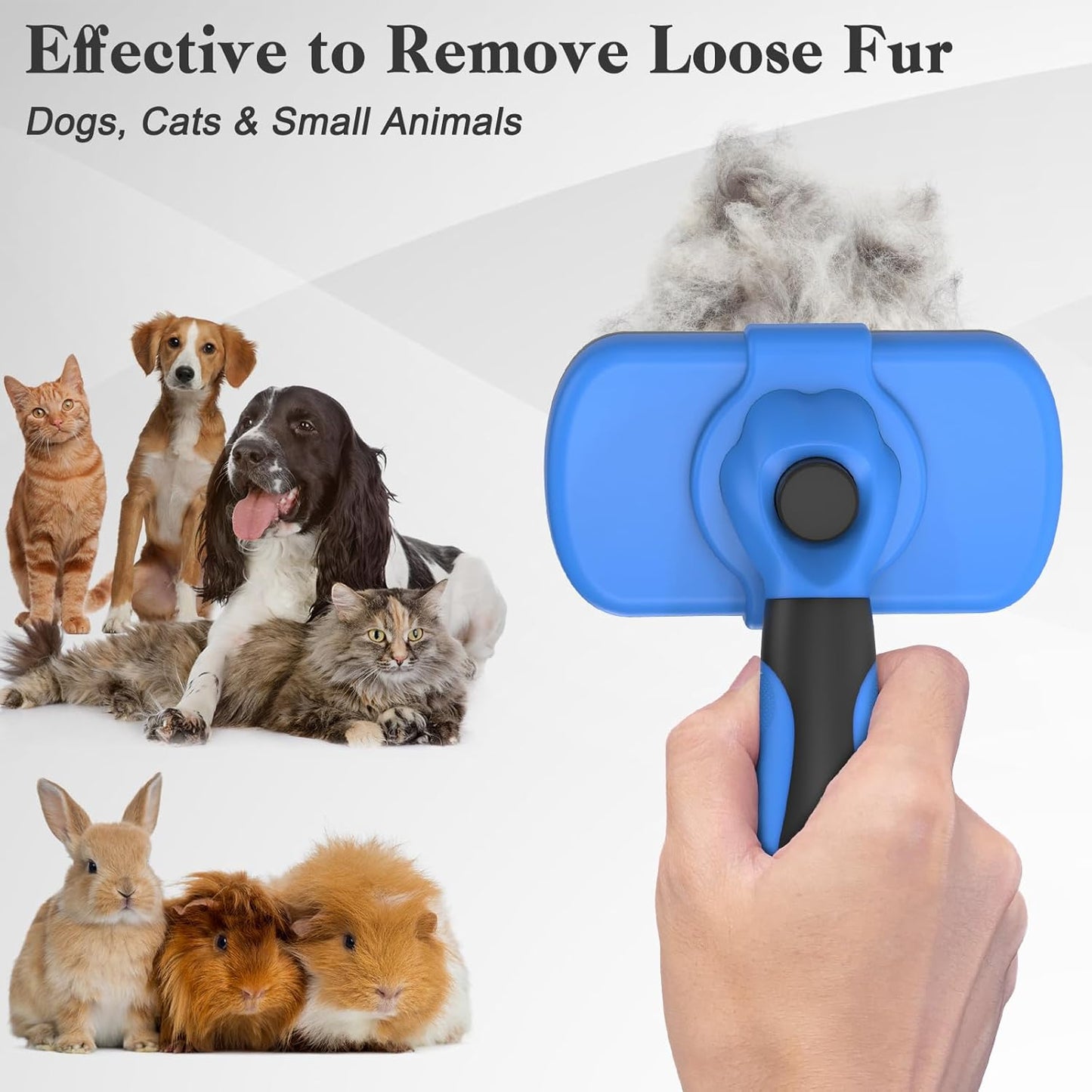 Self Cleaning Yorkie Grooming Brush