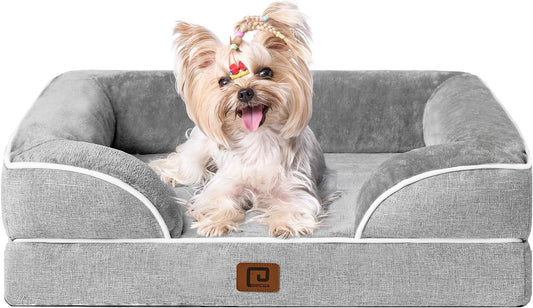 Orthopedic Memory Foam Dog Sofa Bed