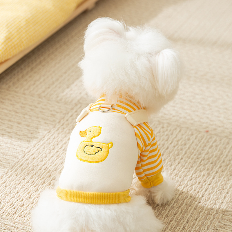 Dog Striped Shirt