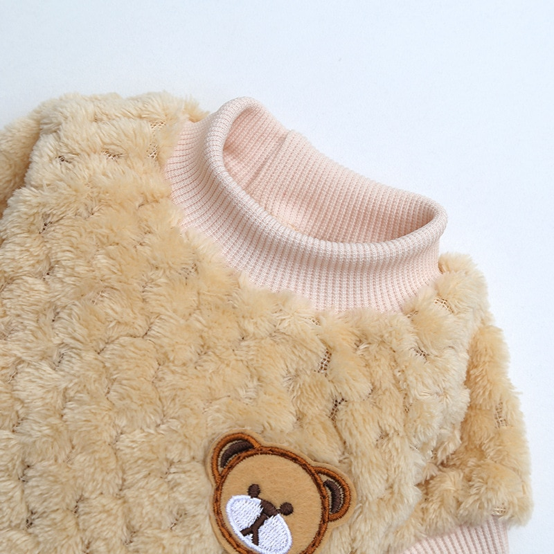 Teddy Bear Plush Dog Sweater