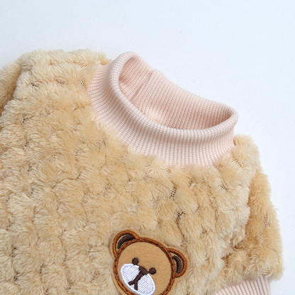 Teddy Bear Plush Dog Sweater