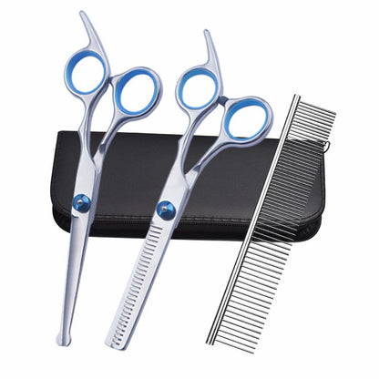 Professional Dog Grooming Scissors Set