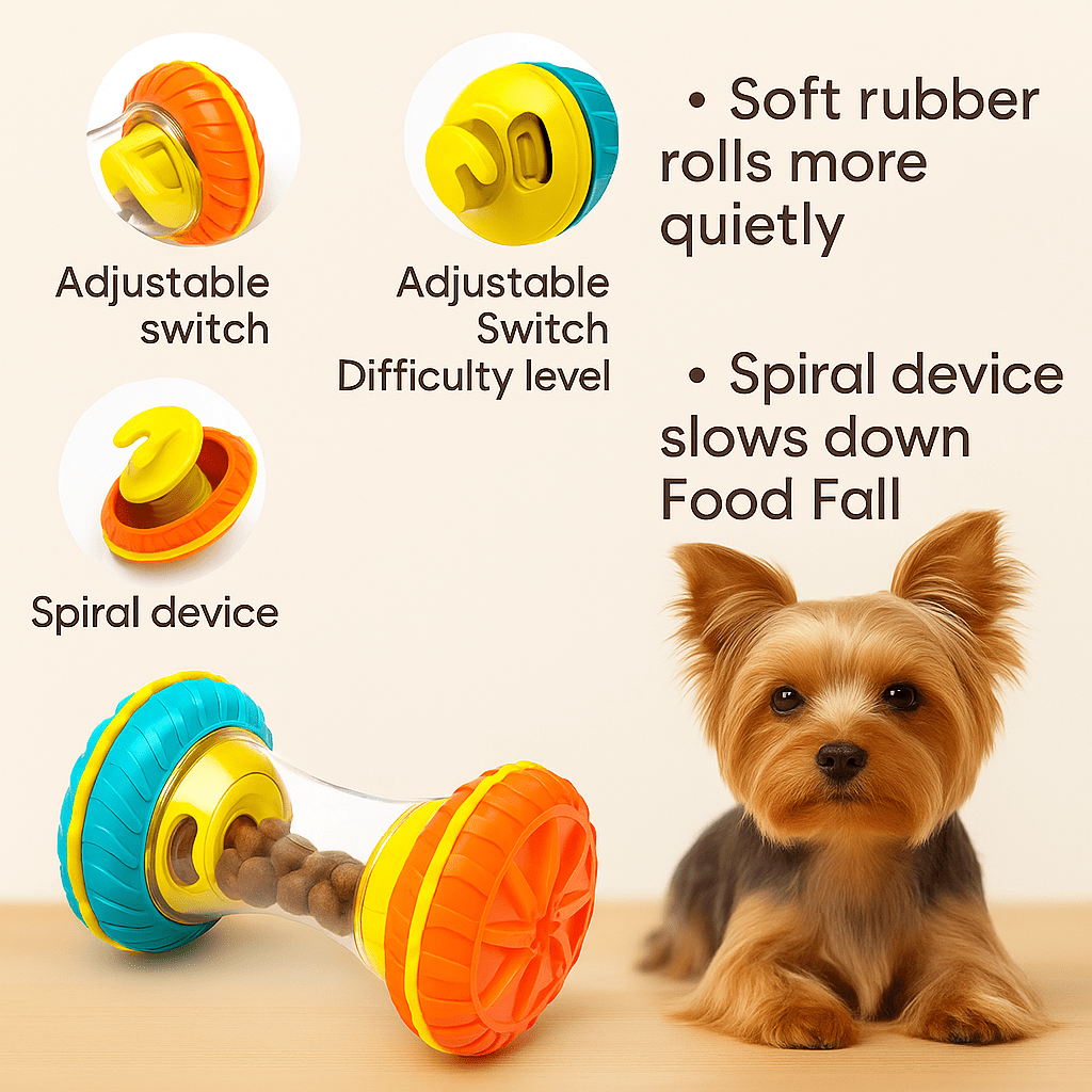 Rolling Treat Dispenser