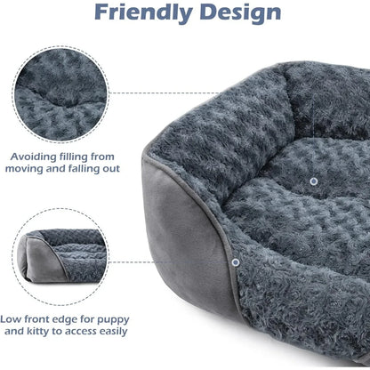 Ultra Cozy Rectangular Dog Bed