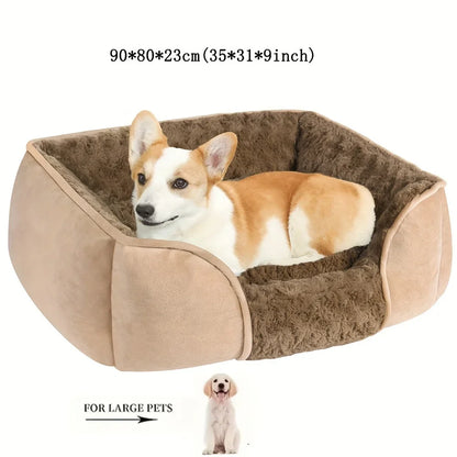 Ultra Cozy Rectangular Dog Bed