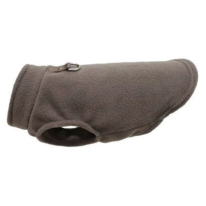 Soft Fleece Dog Shirt with Leash Ring