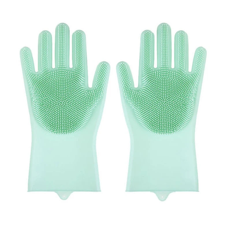 Silicone Pet Bathing Gloves
