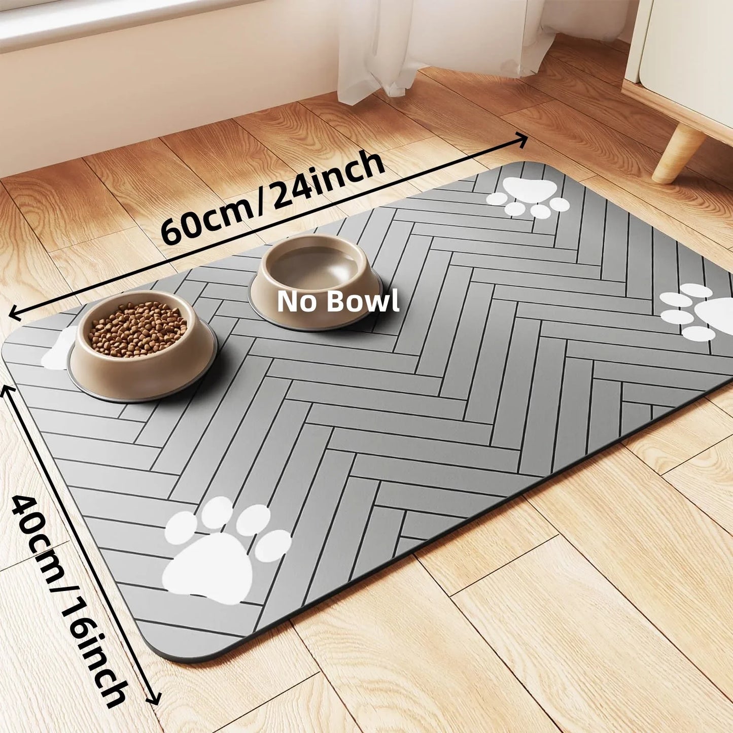 Anti Slip Waterproof Dog Bowl Ma