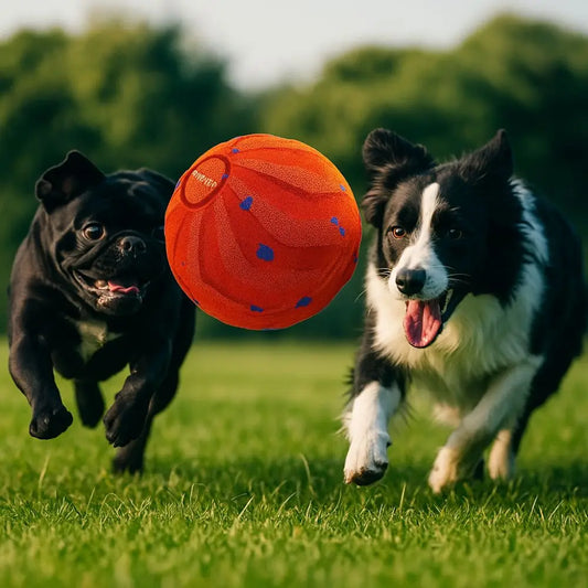 Self Bouncing Dog Smart Toy Ball