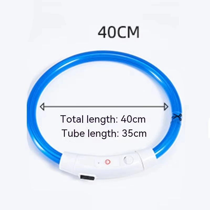 Rechargeable LED Dog Collar