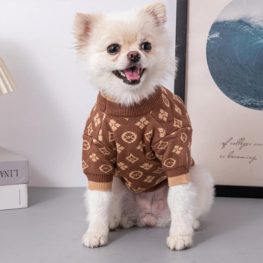 Luxe Knit Design Dog Sweater